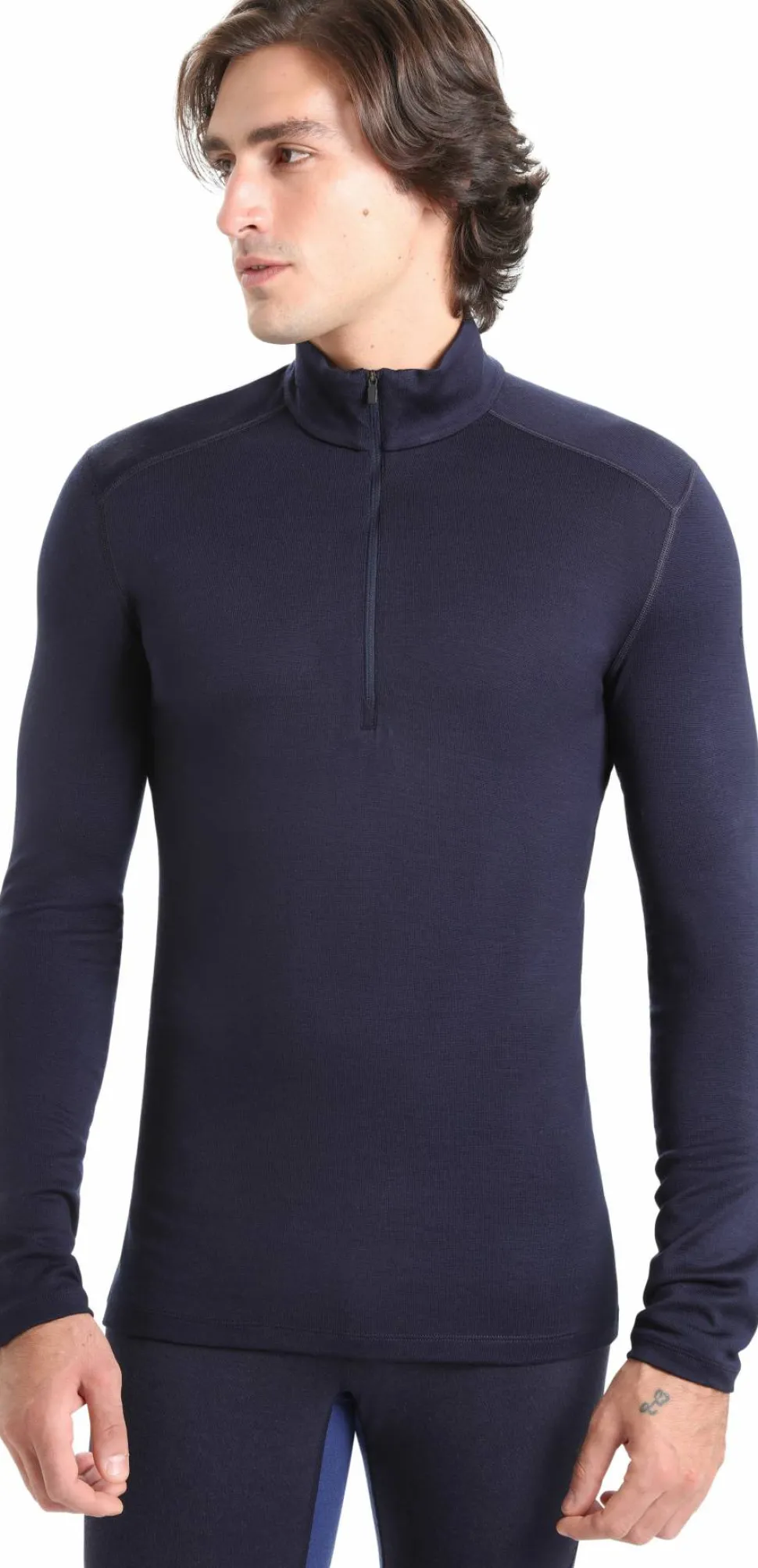 Icebreaker Men's 260 Tech Longsleeve Half Zip Midnight Navy