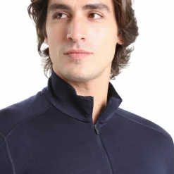 Icebreaker Men's 260 Tech Longsleeve Half Zip Midnight Navy