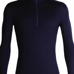 Icebreaker Men's 260 Tech Longsleeve Half Zip Midnight Navy