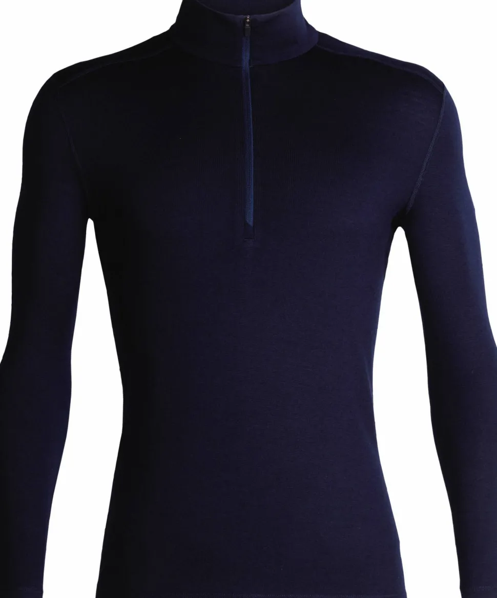 Icebreaker Men's 260 Tech Longsleeve Half Zip Midnight Navy