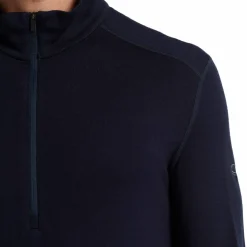 Icebreaker Men's 260 Tech Longsleeve Half Zip Midnight Navy