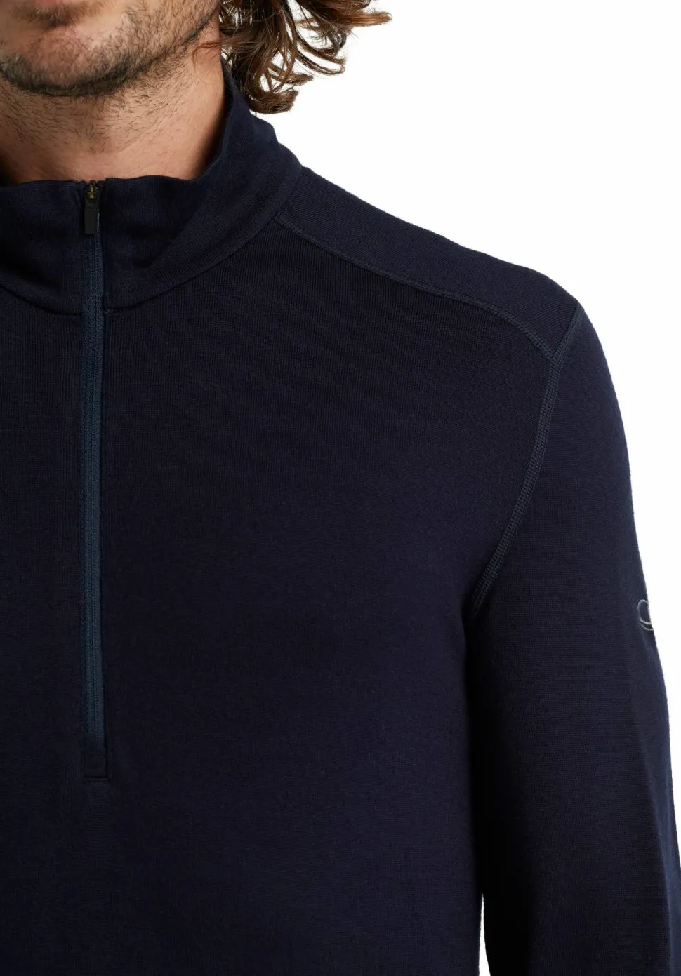 Icebreaker Men's 260 Tech Longsleeve Half Zip Midnight Navy