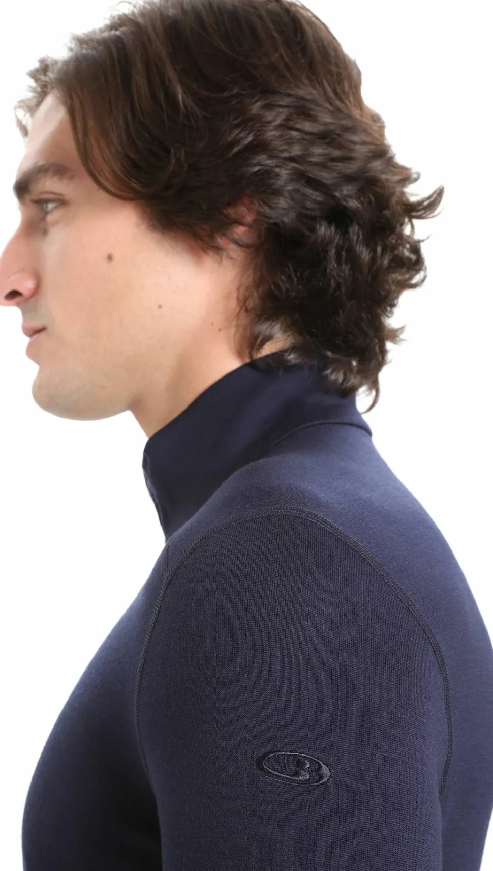 Icebreaker Men's 260 Tech Longsleeve Half Zip Midnight Navy