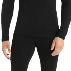 Icebreaker Men's 260 Tech Longsleeve Half Zip Black