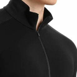 Icebreaker Men's 260 Tech Longsleeve Half Zip Black