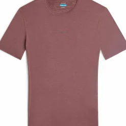 Icebreaker Men's Merino 75 Cool-Lite Featherlight Shortsleeve Crewe Carob