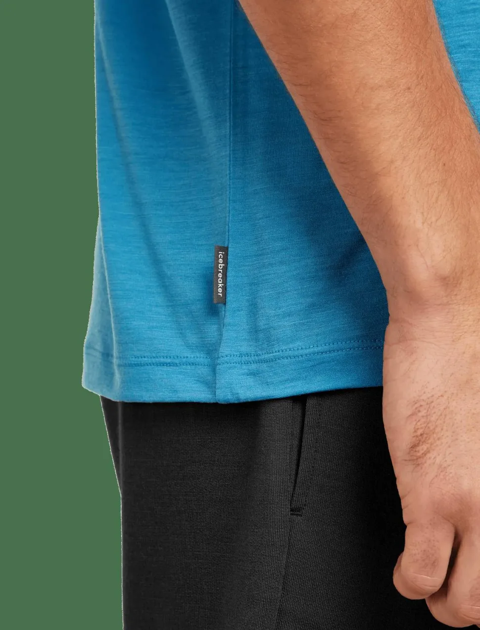 Icebreaker Men's Merino 150 Tech Lite Ss Tee Range Stripes Arctic