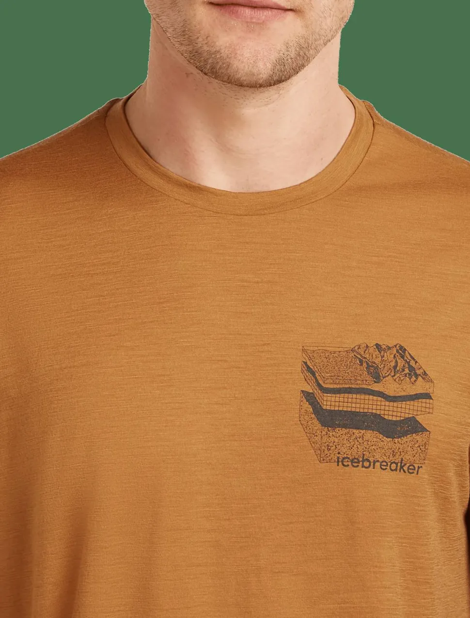 Icebreaker Men's Merino 150 Tech Lite Ss Tee Evolving Layers Trail