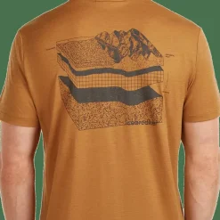 Icebreaker Men's Merino 150 Tech Lite Ss Tee Evolving Layers Trail