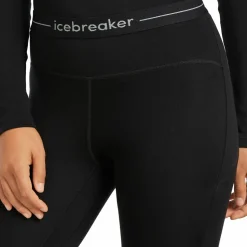 Icebreaker Women's 300 MerinoFine Polar Leggings Black