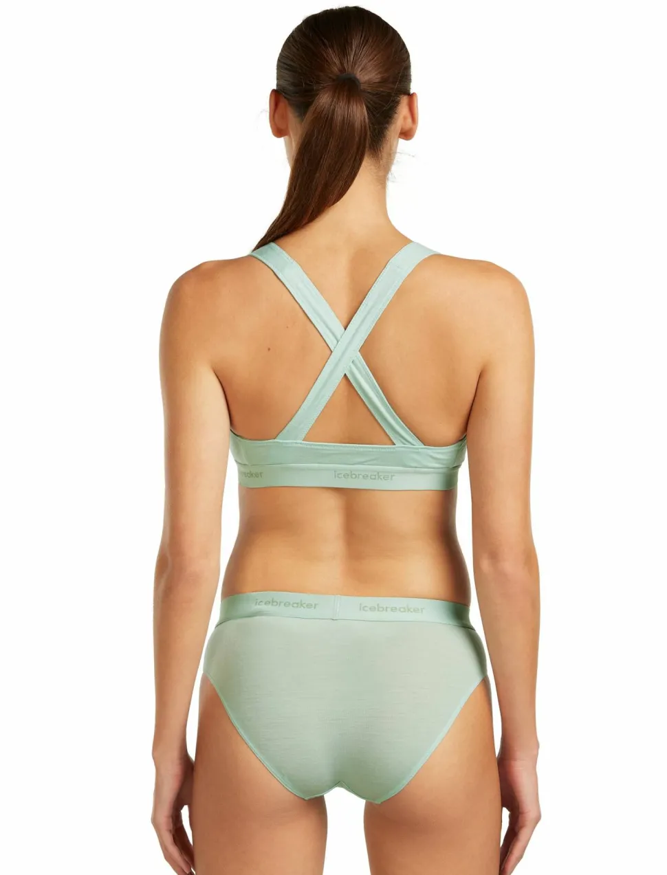 Icebreaker Women's Merino 125 Cool-Lite Sprite Racerback Bra Mint