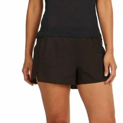 Icebreaker Women's Merino 75 Cool-Lite Featherlight Shortsleeve Crewe Black