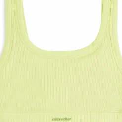 Icebreaker Women's Merino Rib Lotus Bra Citrine