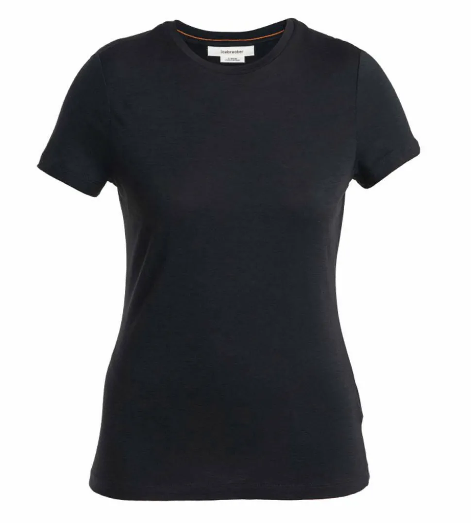 Icebreaker Women's Merino 150 Tech Lite III Short Sleeve Tee Black