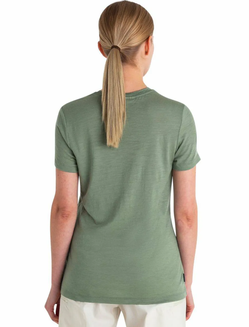 Icebreaker Women's Merino 150 Tech Lite III Short Sleeve Tee Lichen