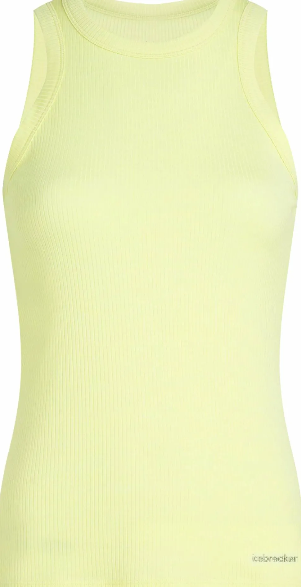 Icebreaker Women's Merino Rib Lotus Tank Citrine