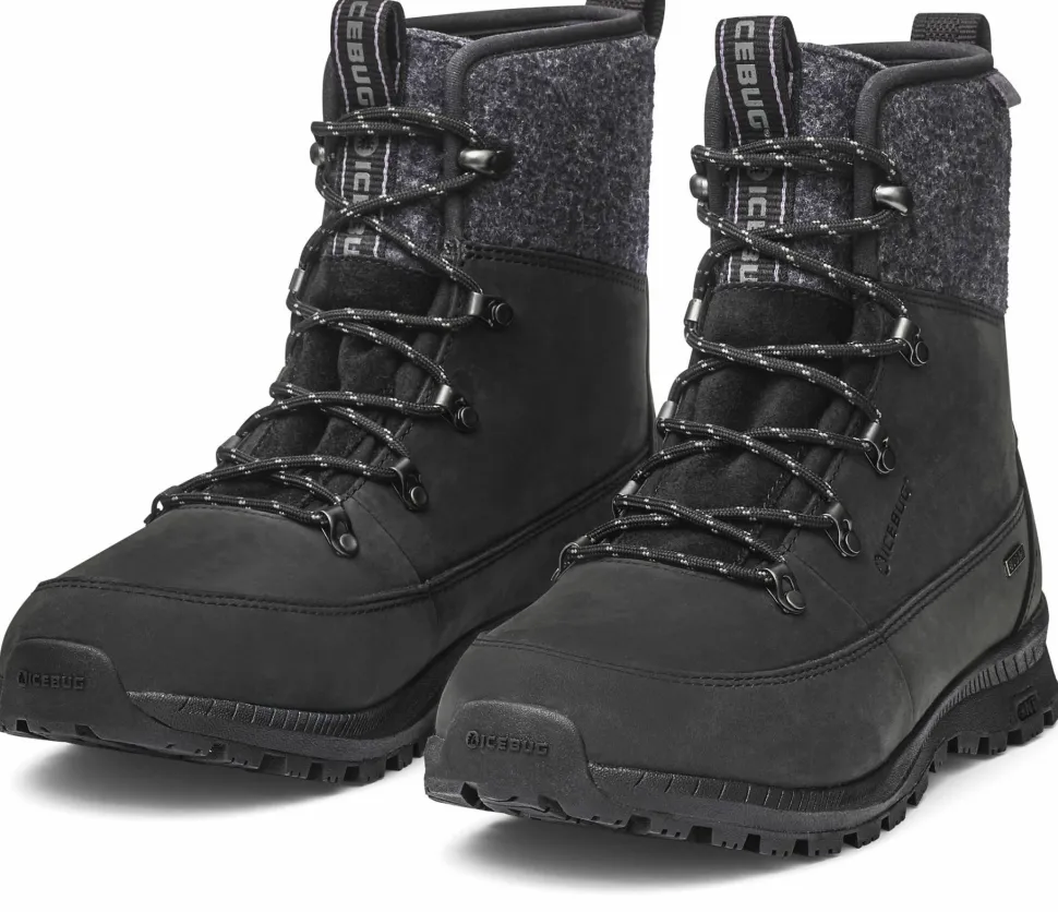 Icebug Unisex Adak ReWool NT Black/Grey
