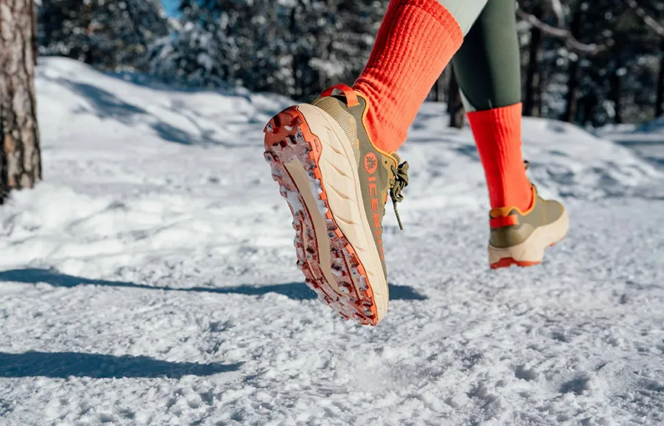 Icebug Women's Arcus 2 BUGrip GORE-TEX Olive/Terracotta