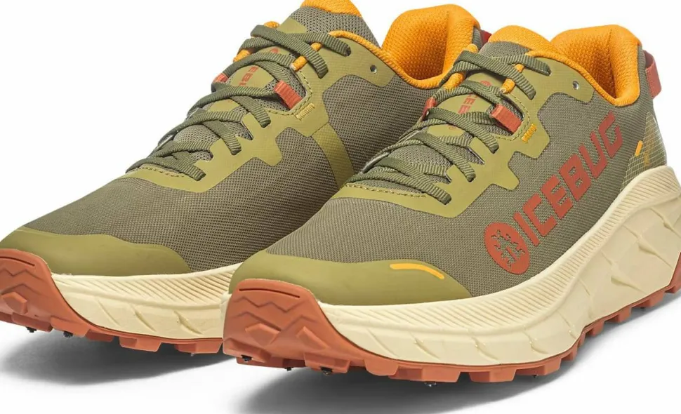 Icebug Women's Arcus 2 BUGrip GORE-TEX Olive/Terracotta