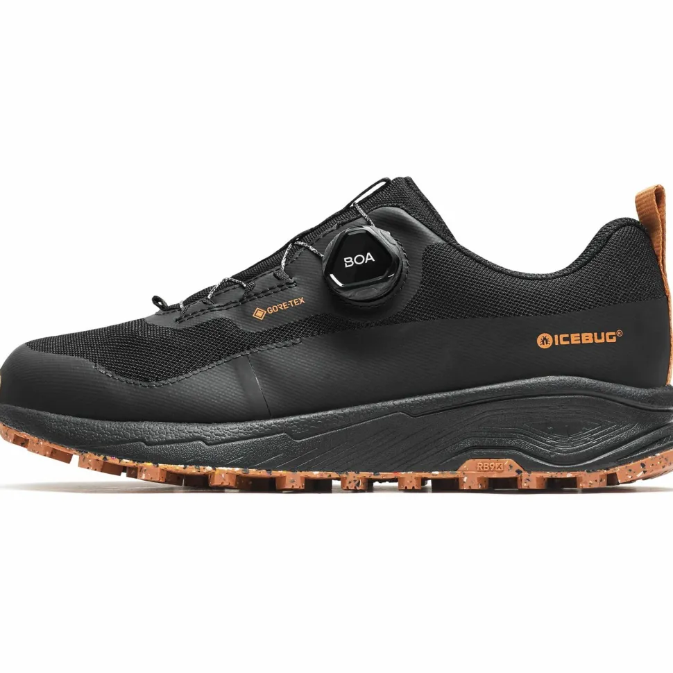 Icebug Women's Haze RB9X Gore-Tex Black/Maple