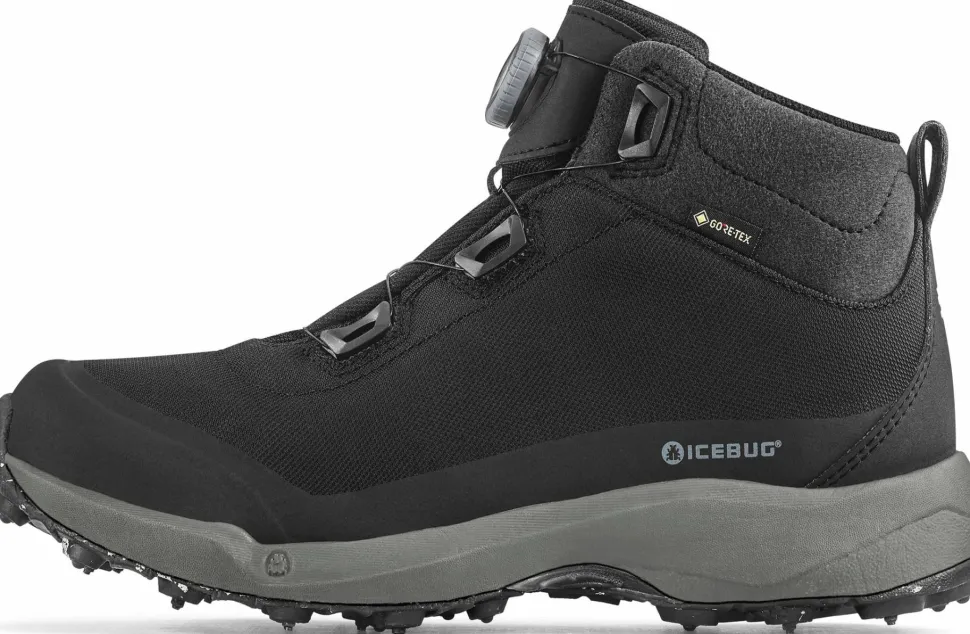 Icebug Women's Stavre BUGrip GORE-TEX Black/Granite