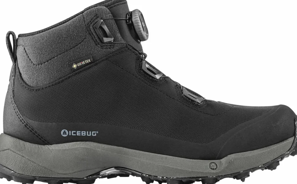 Icebug Women's Stavre BUGrip GORE-TEX Black/Granite
