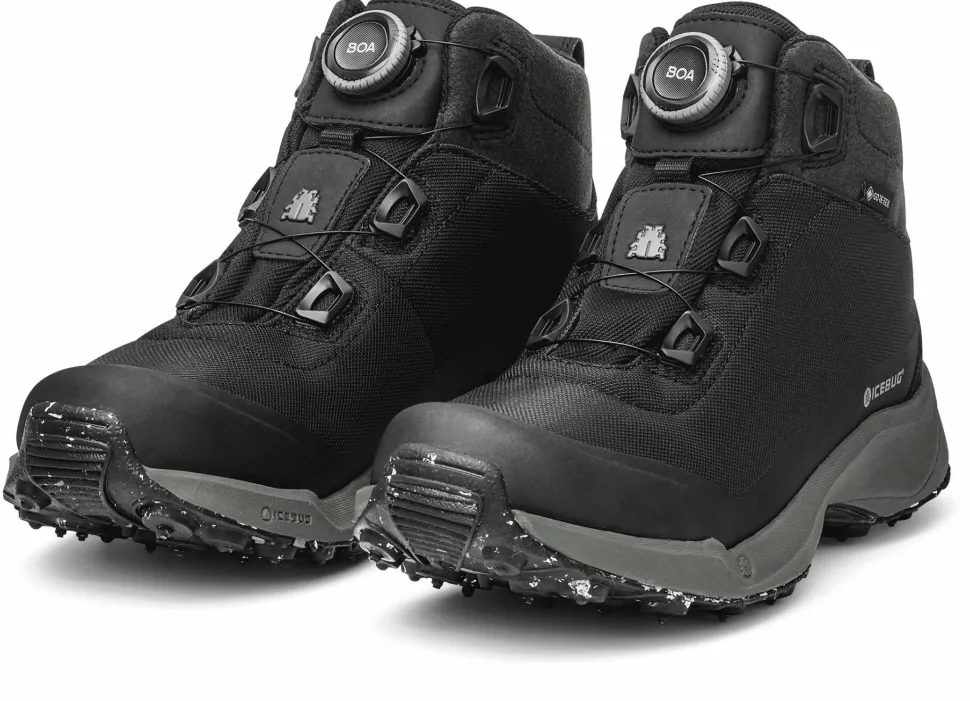 Icebug Women's Stavre BUGrip GORE-TEX Black/Granite