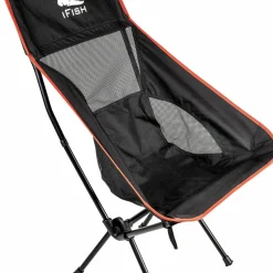 iFish Camping Chair Tronen Black/Red
