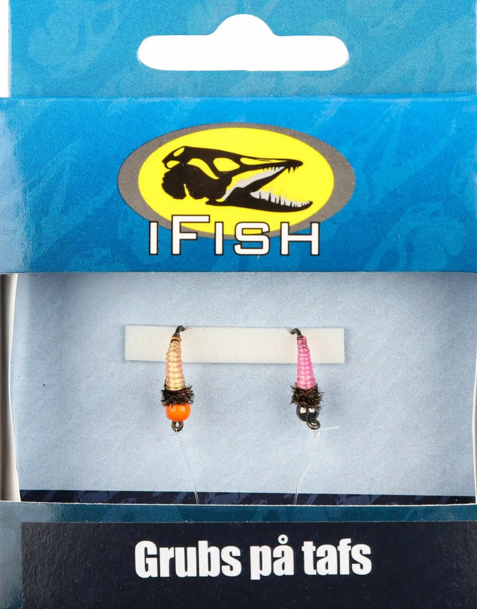 iFish Grubs On Leader One Color