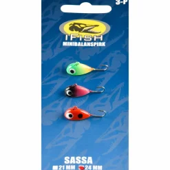iFish Sassa, 24mm, 3-pack Nocolour