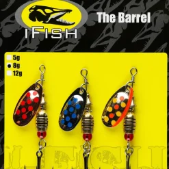 iFish The Barrel 8g, 3-pack Nocolour
