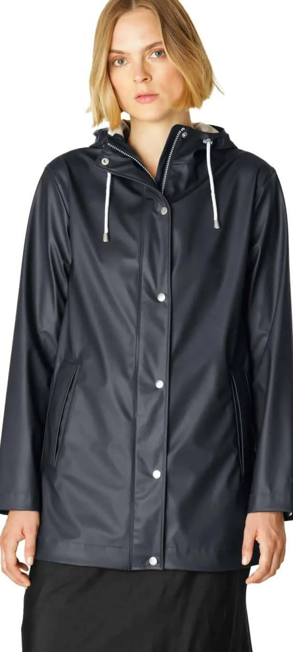 Ilse Jacobsen Women's Rain Jacket Dark Indigo
