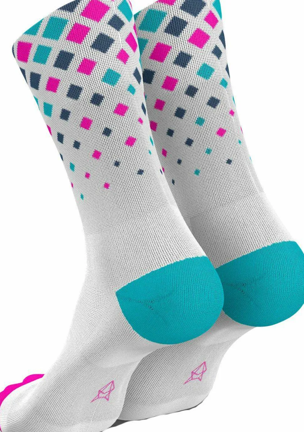 Incylence Running Crystals High White Pink Cyan