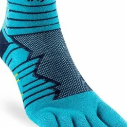 Injinji Men's Ultra Run Mini-Crew Pacific Blue