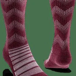 Injinji Outdoor Midweight Crew Wool Garnet