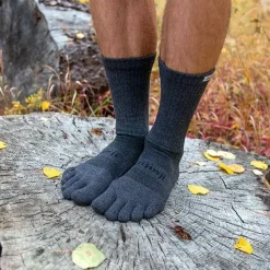 Injinji Trail Midweight Crew Granite
