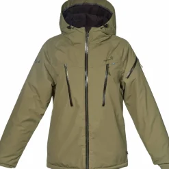 Isbjörn of Sweden Kids' Carving Winter Jacket Moss