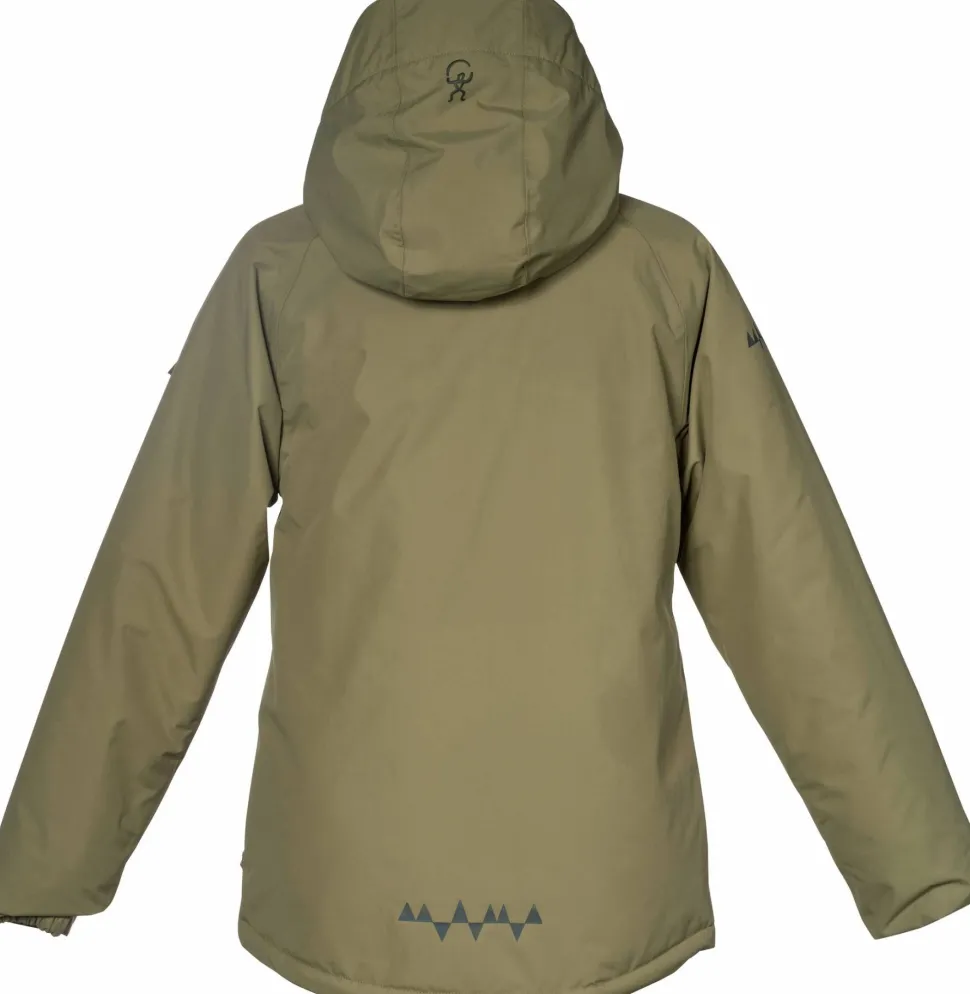 Isbjörn of Sweden Kids' Carving Winter Jacket Moss