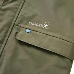Isbjörn of Sweden Kids' Cyclone Hardshell Parka Moss