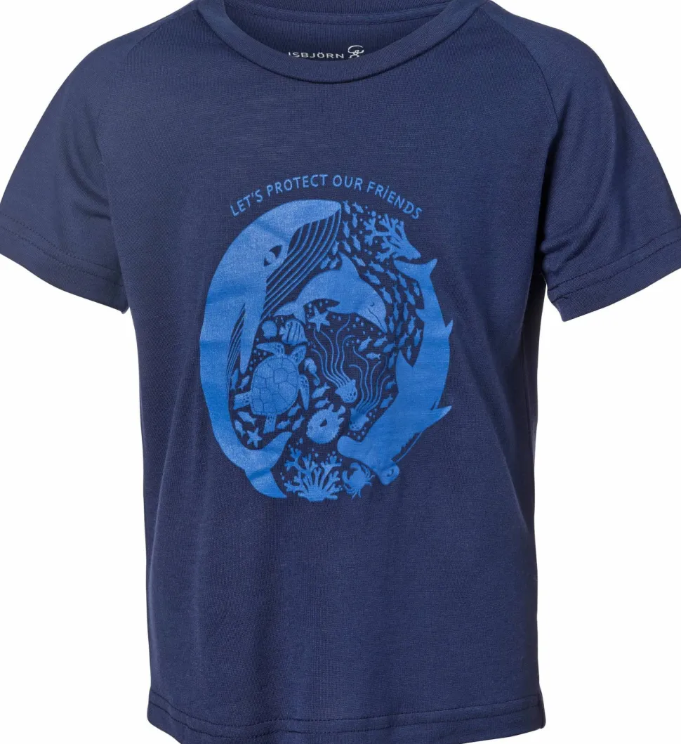 Isbjörn of Sweden Kids' Ocean Tee Navy