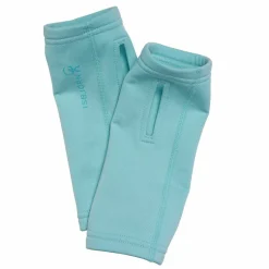 Isbjörn of Sweden Kids' Panda Wrist Gaiters Mint