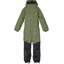Isbjörn of Sweden Kids' Penguin Snowsuit Moss