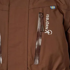 Isbjörn of Sweden Kids' Penguin Snowsuit Chocolate
