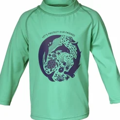 Isbjörn of Sweden Kids' Sealion Sun Sweater Mint