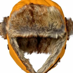 Isbjörn of Sweden Kids' Squirrel Winter Cap Saffron