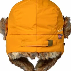 Isbjörn of Sweden Kids' Squirrel Winter Cap Saffron