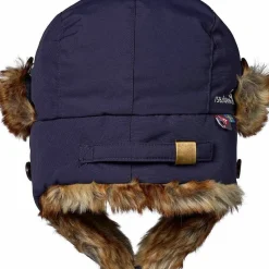 Isbjörn of Sweden Kids' Squirrel Winter Cap Navy