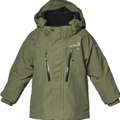 Isbjörn of Sweden Kids' Storm Hard Shell Jacket Moss