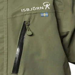 Isbjörn of Sweden Kids' Storm Hard Shell Jacket Moss