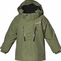 Isbjörn of Sweden Kids' Storm Hard Shell Jacket Moss